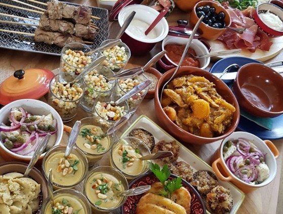 Catering | Mediterraans Diner eten- arrangement